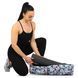 Сумка для йога килимка KINDFOLK Yoga bag SP-Sport FI-8365-2 рожевий-блакитний