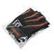Перчатки для фитнеса и тренировок HARD TOUCH FG-005 M черный-оранжевый