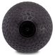 Мяч набивной слэмбол для кроссфита рифленый Zelart SLAM BALL FI-7474-4 4кг черный