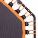 Фітнес батут восьмикутний TX-B6917-50 127см чорний-помаранчевий