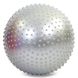 М'яч для фітнесу фітбол масажний Zelart FI-1986-55 55см кольори в асортименті