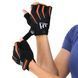 Перчатки для фитнеса и тренировок HARD TOUCH FG-005 M черный-оранжевый