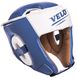 Шлем боксерский открытый с усиленной защитой макушки кожаный VELO VL-2211 (р-р M-XL, цвета в ассортименте)