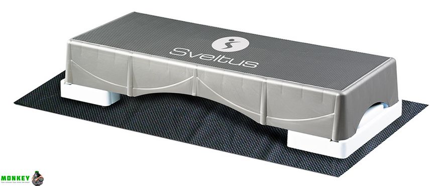 Килимок для степ-платформи Sveltus Non-slip 100x45 см Чорний (SLTS-0249)