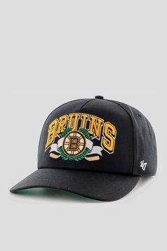 Кепка MVP 47 Brand BRUINS LAUREL CAPTAIN DTR чорний, зелений Уні OSFA
