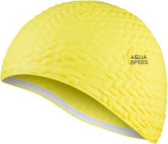 Шапка для плавання Aqua Speed ​​BOMBASTIC TIC-TAC 5722 жовтий Жін OSFM