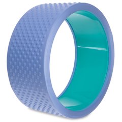 Колесо-кольцо для йоги массажное SP-Sport FI-2439 Fit Wheel Yoga (EVA, PP, р-р 33х14см, синий-розовый)