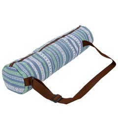 Сумка для йога килимка KINDFOLK Yoga bag SP-Sport FI-8365-3 сірий-синій