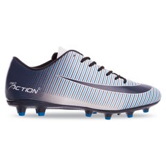 Бутси футбольне взуття Pro Action VL17778-TPU-40-45-WNB WHITE/NAVY/BLUE розмір 40-45 (верх-TPU, підошва-RB, білий-т.синій-синій)