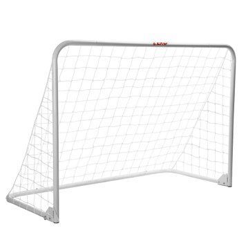 Ворота футбольные с сеткой (1шт) STAR SN920 (металл, р-р 180x120x80см, белый)