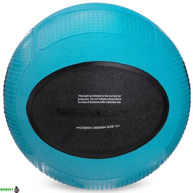 М'яч медичний медбол Zelart Medicine Ball FI-2620-8 8кг синий-чорний