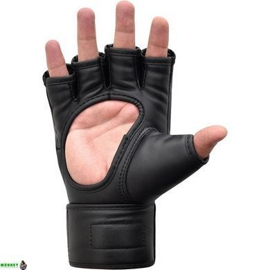 Перчатки для ММА RDX F12 Model GGRF Black L (капа в комплекте)