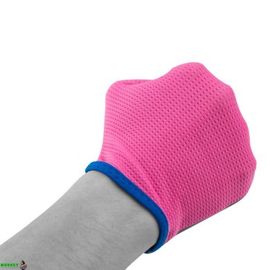 Рукавички для фітнесу PowerPlay 3418 жіночі Рожеві XS