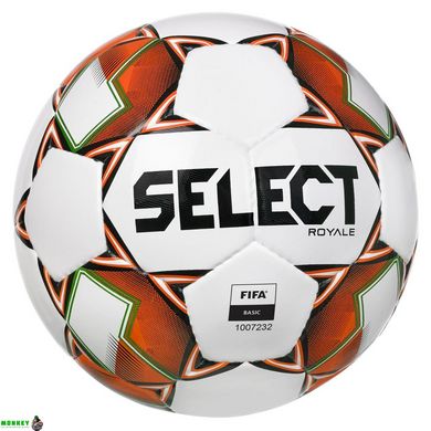 Мяч футбольный Select Royale FIFA Basic v22 бело-