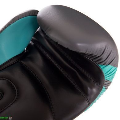 Рукавички боксерські шкіряні VENUM CONTENDER 2.0 VENUM-03540 Чорний-білий-золотий 14 унції