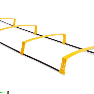 Координационная лестница дорожка с барьерами SP-Sport C-4892 2,15м желтый