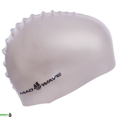 Шапочка для плавання MadWave METAL M053505 Синій (силікон,)
