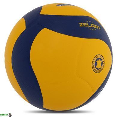 М'яч волейбольний ZELART VB-7550 №5 PU клеєний