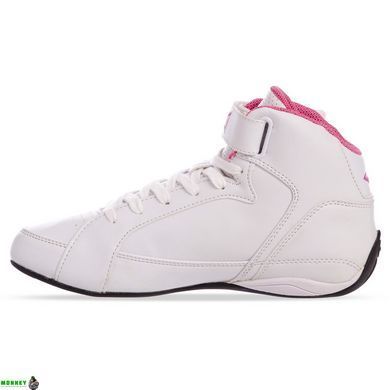 Боксерки жіночі EVERLAST JUMP ELW65C розмір 37,5-40,5 бELW65C Білий-рожевий US-9, RUS-40 (25см)
