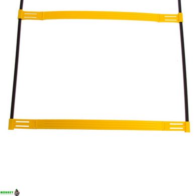 Координаційні сходи доріжка з бар'єрами SP-Sport C-4892 2,15м жовтий