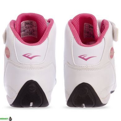 Боксерки жіночі EVERLAST JUMP ELW65C розмір 37,5-40,5 бELW65C Білий-рожевий US-9, RUS-40 (25см)