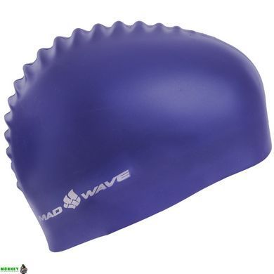 Шапочка для плавання MadWave METAL M053505 Синій (силікон,)
