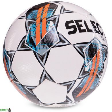 Мяч футбольный SELECT BRILLANT REPLICA V22 №5 белый-серый