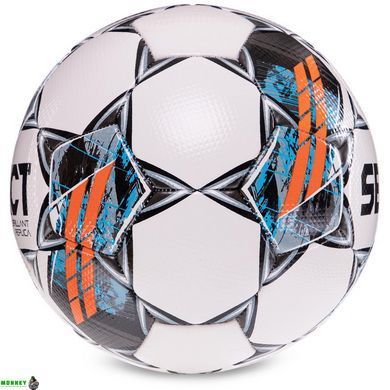 Мяч футбольный SELECT BRILLANT REPLICA V22 №5 белый-серый