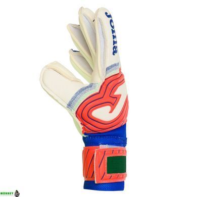 Перчатки вратарские Joma BRAVE 401183-220 (латекс, Белый-красный-синий 9 размер)