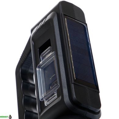 Фонарь кемпинговый светодиодный переносной X-BALOG CX-8808T (пластик, Led лампа+COB, на аккумуляторе, USB-вход, солнечная батарея, l-20см)