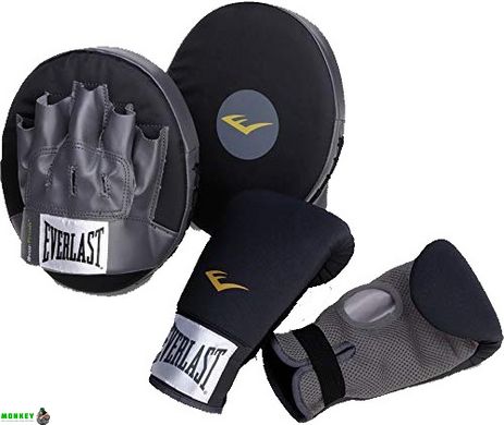 Комплект для боксу Everlast BOXING FIT KIT чорний Уні UNI