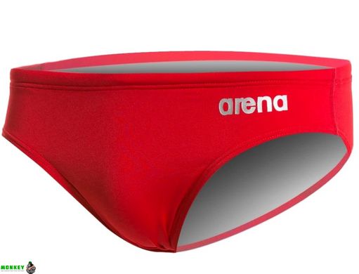 Плавки-сліпи для хлопців Arena TEAM SWIM BRIEFS SOLID червоний, білий Діт 128см