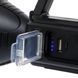 Фонарь кемпинговый светодиодный переносной X-BALOG CX-8808T (пластик, Led лампа+COB, на аккумуляторе, USB-вход, солнечная батарея, l-20см)