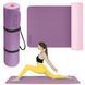 Коврик (мат) спортивный 4FIZJO TPE 180 x 60 x 0.6 см для йоги и фитнеса Violet/Pink (P-5907739316950)