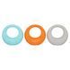 Гиря з TPR покриттям Star Moon SP-Sport SC-80145-5LB Помаранчева вага 2,3 кг