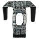 Жилет обтяжувач із регульованою вагою LiveUp WEIGTH VEST LP8195-10 вага-1-10кг чорний-сірий