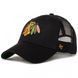 Кепка-тракер 47 Brand CHICAGO BLACKHAWKS BRANSON MES черный, зеленый Уни OSFA