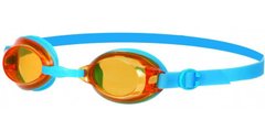 Окуляри для плавання Speedo JET V2 GOG JU блакитний, помаранчовий Діт OSFM