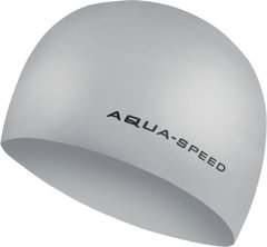 Шапка для плавания Aqua Speed ​​3D CAP 5755 серебристый Уни OSFM