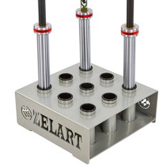 Подставка (стойка) для грифов вертикальная Zelart TA-8222 (металл, р-р44x44x16 cм)