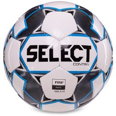 Мяч футбольный №5 SELECT CONTRA FIFA BASIC (белый-синий)