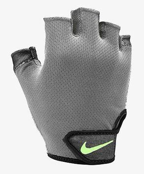 Рукавички для тренінгу Nike M ESSENTIAL FG сірий, чорний Чол L