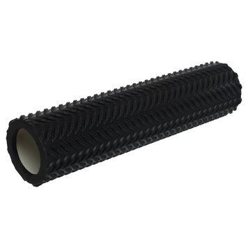 Ролер масажний циліндр (ролик мфр) 45см Grid Line Roller SP-Sport FI-9387 Чорний