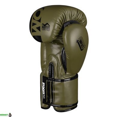 Боксерские перчатки Phantom APEX Army Green 10 унций (капа в подарок)