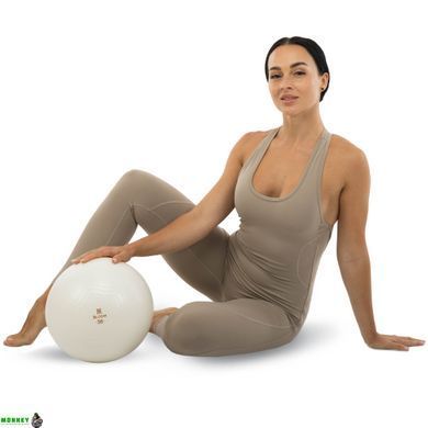 М'яч для пілатесу та йоги BLOOM MINI PILATES BALL LB7001-30 30 см білий