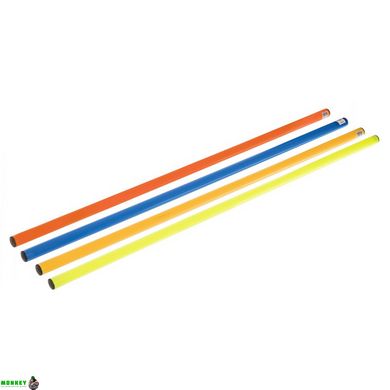 Палка гімнастична тренувальна SP-Sport FI-2025-1 1м кольори в асортименті