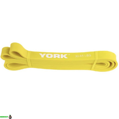 Резинка для фітнесу York 15-25 кг - 2080x22x4,5 мм, жовтий