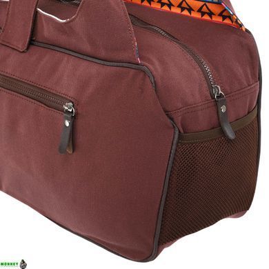 Сумка для фітнесу та йоги KINDFOLK Yoga bag SP-Sport FI-8366-1 помаранчевий-блакитний