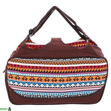 Сумка для фітнесу та йоги KINDFOLK Yoga bag SP-Sport FI-8366-1 помаранчевий-блакитний
