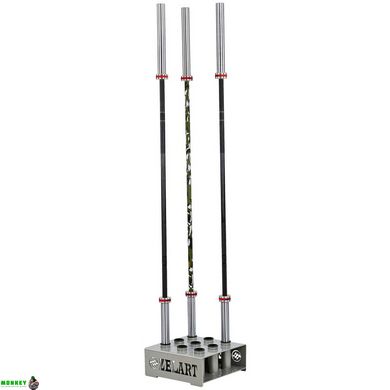 Стійка для грифів вертикальна Zelart TA-8222 розмір-44x44x16 cм